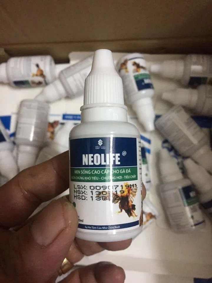 Combo 5 Chai Zin 20ml NEOLIFE - MEN SỐNG CAO CẤP CHO GÀ ĐÁ