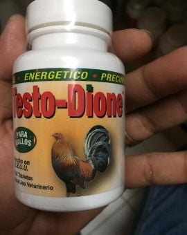 Thuốc nuôi gà tơ Testo Dione trị gà cự yếu - 100 viên 