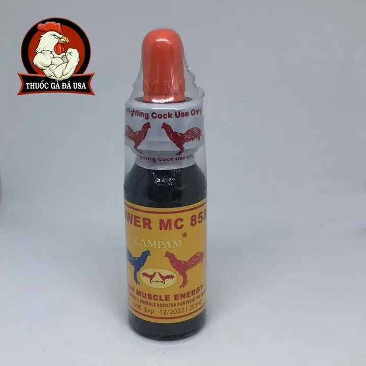 Nhỏ Đá Cho Gà Power MC 858 - Chai Nguyên 25ml