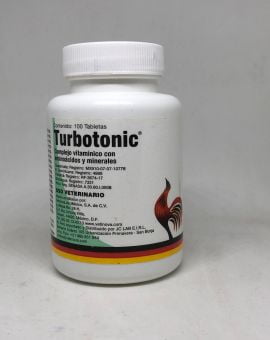 Turbotonic Nuôi Cho  Gà Đá - Hủ 100 Viên