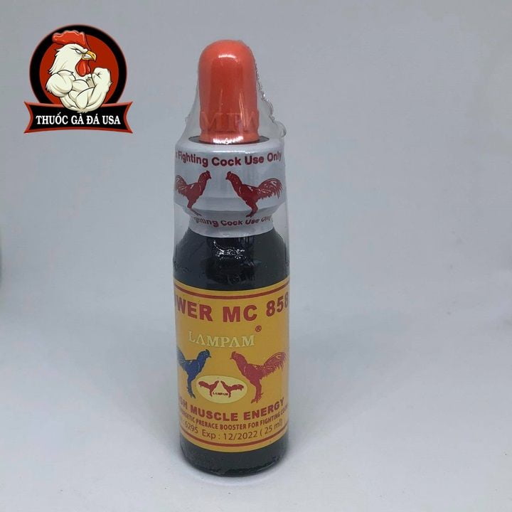 Nhỏ Đá Cho Gà Power MC 858 - Chai Nguyên 25ml