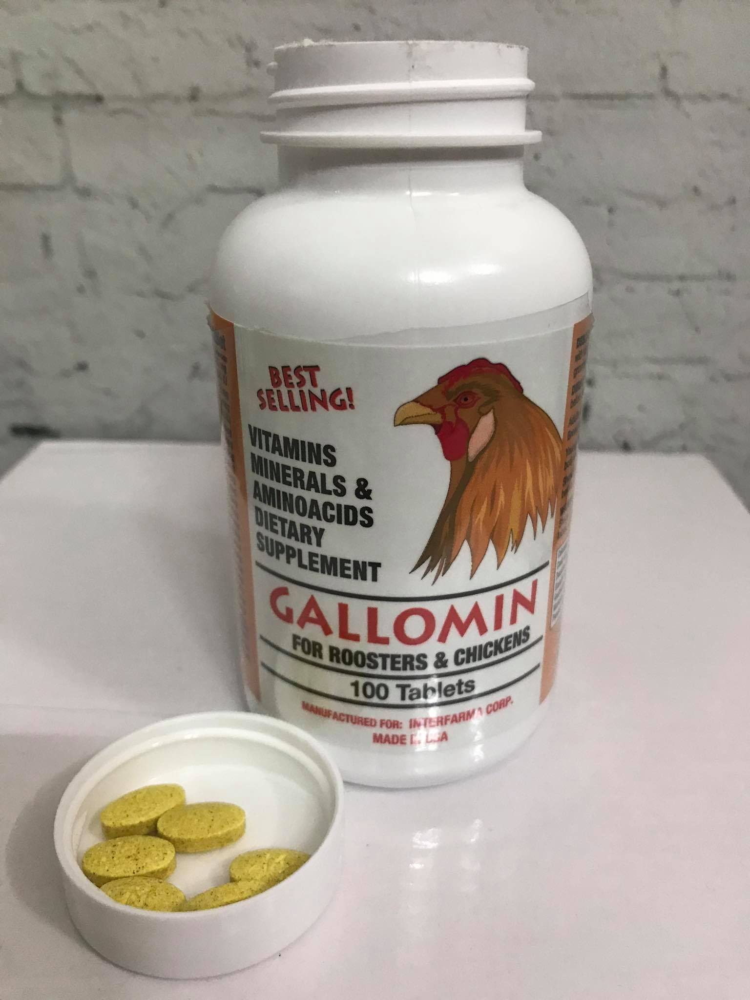 Thuốc Nuôi Gà Đá Gallomin