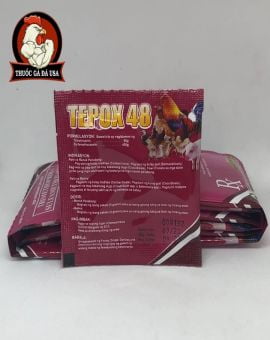 TEPOX 48 CHUYÊN ĐƯỜNG RUỘT CHO GÀ - LẺ 10 GÓI