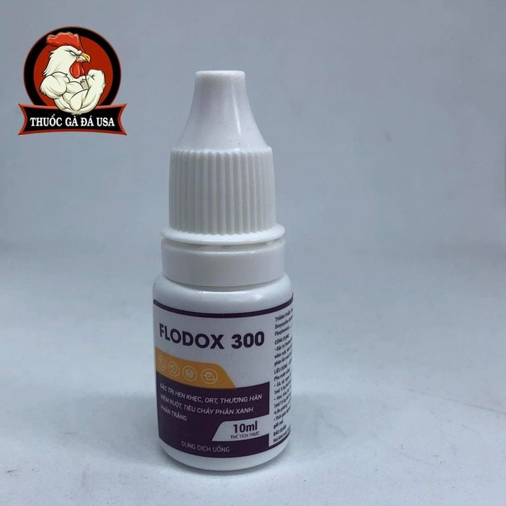 COMBO 2 CHAI FLODOX 300 X Cho Gà Đá - 2 Chai x 10ml 